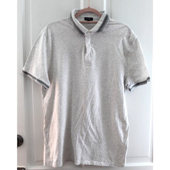 Express Other - Men's Size Large Express Tipped Everyday Performance Polo